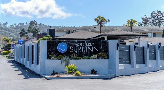 Monterey Surf Inn, Забронировать Мини-отель Мотели Монтерей, рядом с Колледж полуострова Монтерей, Мотель