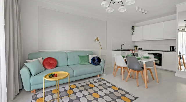 Апартаменты c 1 комнатой с балконом и с видом на реку Flatbook - City Center SPA Apartments A,B,C