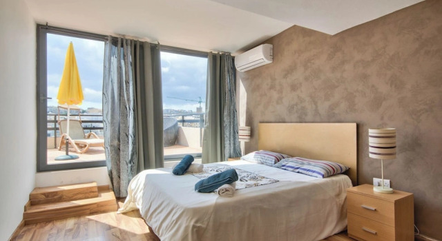 Fantastic Seafront Apartment With Sundeck Terrace, Boek Appartement Sint-Julianus Malta