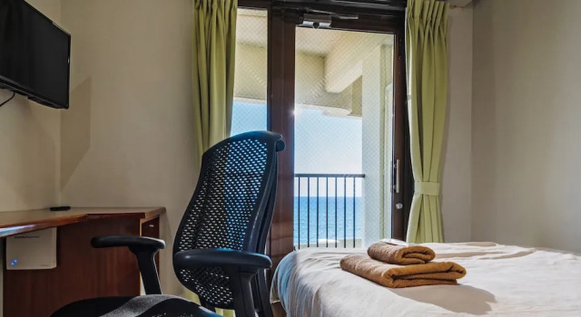 Одноместный номер Standard с балконом и с видом на море Hotel Sunset American