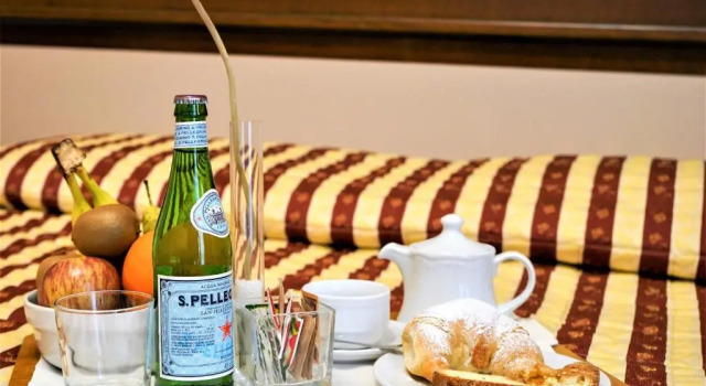 Двухместный номер Standard с балконом Bes Hotel Papa San Pellegrino Terme