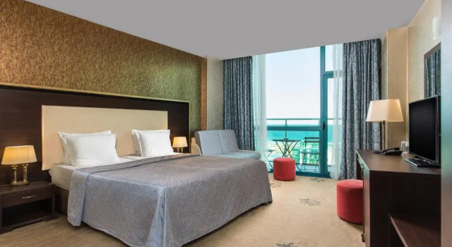 Двухместный номер Standard с балконом и с видом на море Hotel Primorsko Del Sol