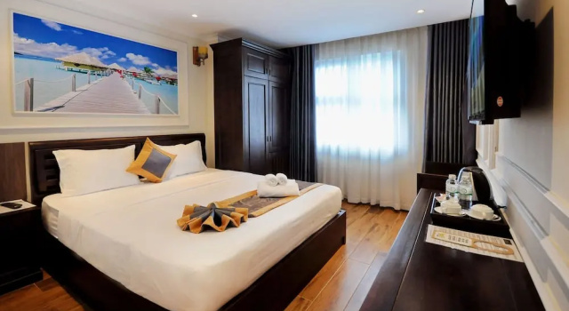 Двухместный номер Deluxe с видом на город Apollo Hotel Nha Trang Beach