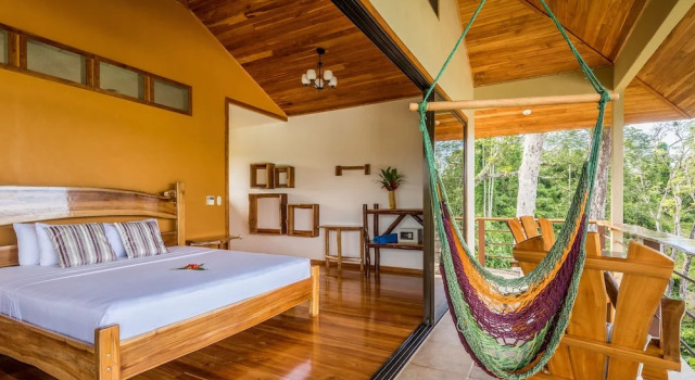 Бунгало с видом на море Drake Bay Getaway Resort by Sandglass