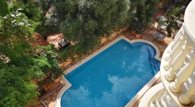 Двухместный номер Standard с видом на бассейн URH Sitges Playa
