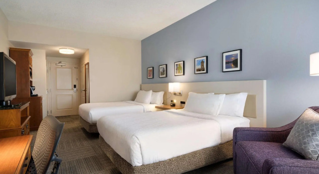 Четырёхместный номер Standard Hilton Garden Inn Wilkes-Barre