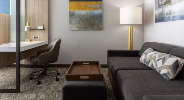 Двухместный люкс SpringHill Suites by Marriott Pleasanton