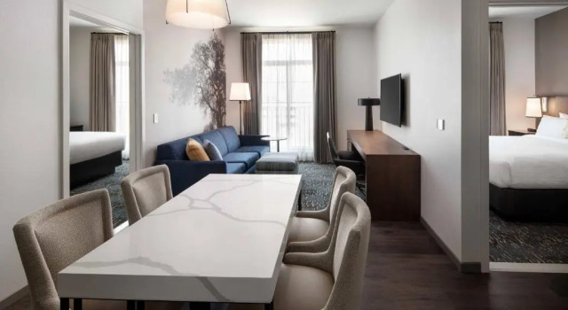 Люкс с 2 комнатами Residence Inn Los Angeles Glendale
