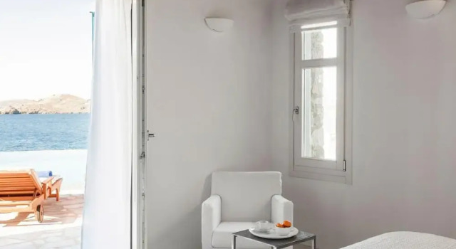 AGL Luxury Villas Mykonos Villa Poseidonia, Rezervasyon Villa Agios Lazaros havuzlu oteller, Yüzme Havuzu