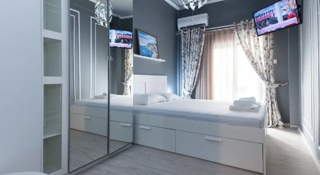 Апартаменты Fresh 1 Bd Apt w Balcony in Kato Patisia