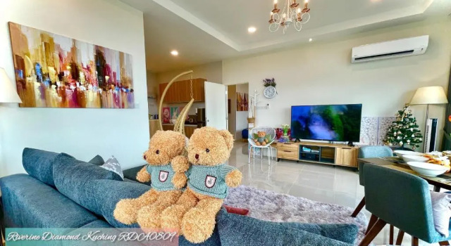 Апартаменты Jeff and Ricky Homestay Kuching Riverine