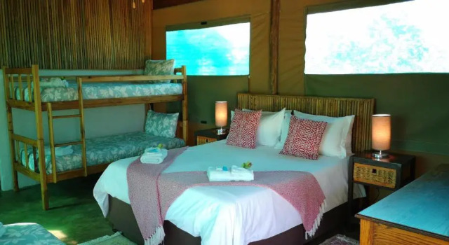 Семейный тент Kingfisher Bush Lodge