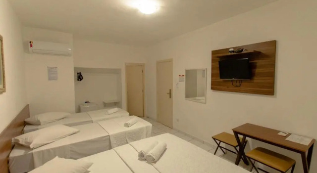 Четырёхместный номер Executive Hotel Concord e Eventos corporativos Campo Grande