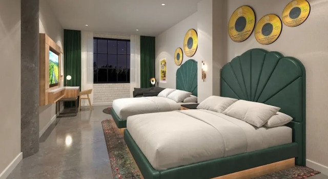 Четырёхместный номер Superior Hard Rock Hotel London Ontario