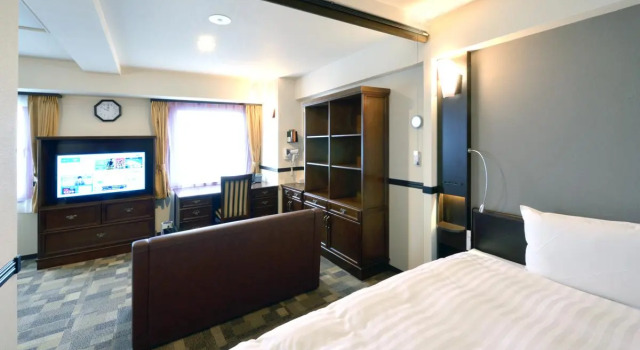 Одноместный номер Premium Toyoko Inn HOSPITAL INN Dokkyo Medical University
