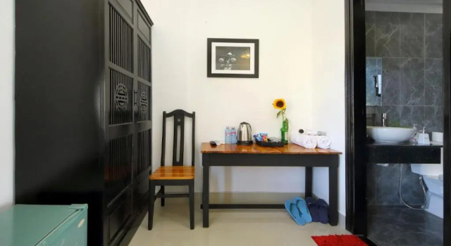 Трёхместный номер Deluxe с балконом и с видом на сад Hoi An Green View Homestay & Villa