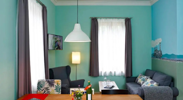 Appartement 2 chambres Urlaub am Bahnhof