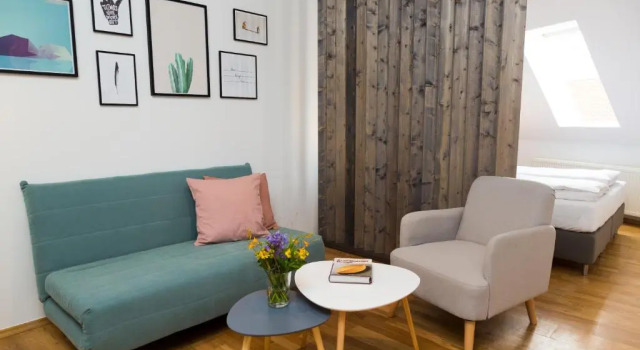 Апартаменты Пентхаус с видом на город BENSIMON apartments Prenzlauer Berg