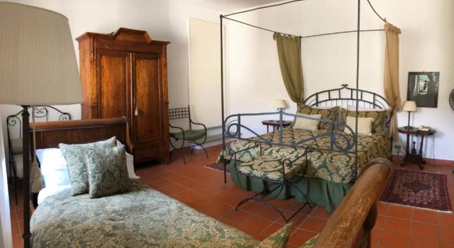 Трёхместный номер Standard с видом на сад Agriturismo La Casa in Collina
