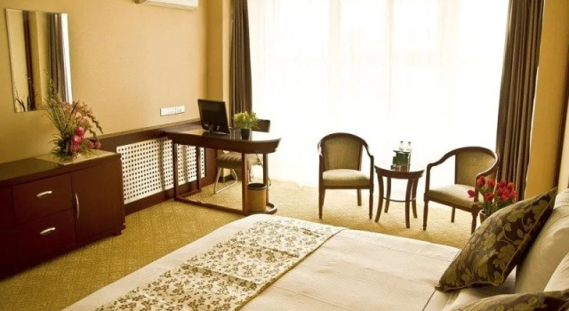 GreenTree Inn Weifang Shouguang Bohai Road Cangsheng Park Business Hotel, Book Hotel Hoteller og overnatningssteder i Shouguang, Hotel