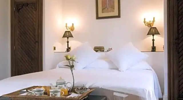 Люкс с красивым видом из окна Posada Real Casa de Tepa