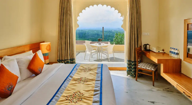 Номер Deluxe с балконом juSTa Brij Bhoomi Resort, Nathdwara