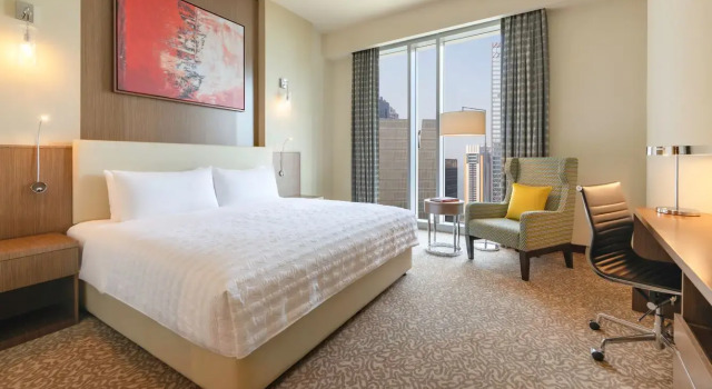 Двухместный номер Deluxe с видом на город Le Meridien City Center Doha