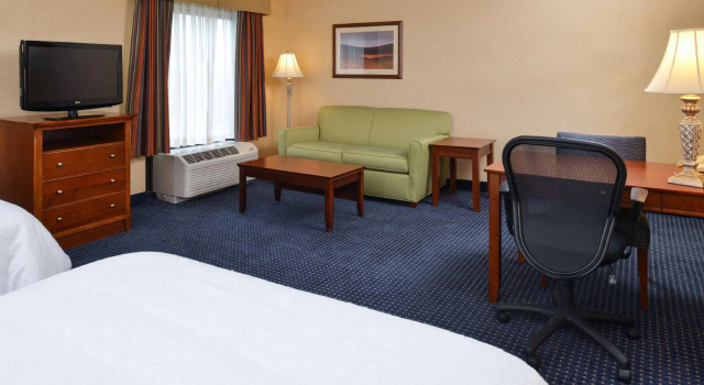 Четырёхместный люкс c 1 комнатой Hampton Inn and Suites Fredericksburg South