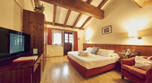 Двухместный номер Standard iH Hotels Courmayeur Mont Blanc