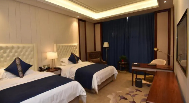 Двухместный номер Deluxe Taizhou Haiyan Jinling International Hotel
