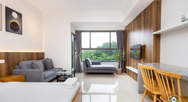 Airport Homestay - Botanica Premier - Nice Studio, Забронировать Отель Хошимин провинция Хошимин, рядом с CGV Cinema CT Plaza