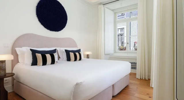 Апартаменты Deluxe с 2 комнатами с частичным видом на океан Casagrand Luxury Apartments Lisboa