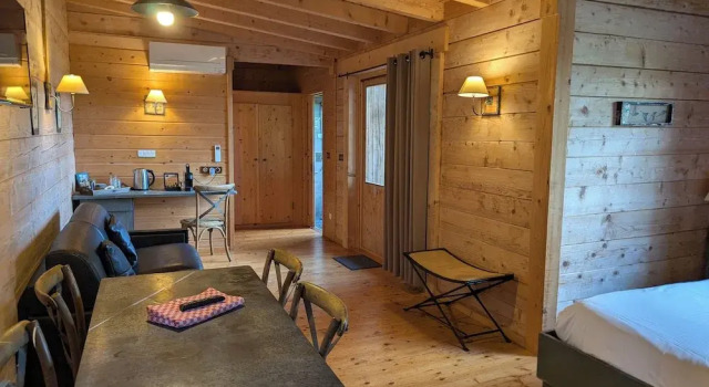 Семейный номер Standard Les Cabanes Dans Les Bois Logis Hôtel