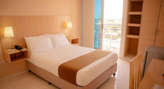 Standard kétágyas szoba erkéllyel GIO Hotel Vajamar Valledupar
