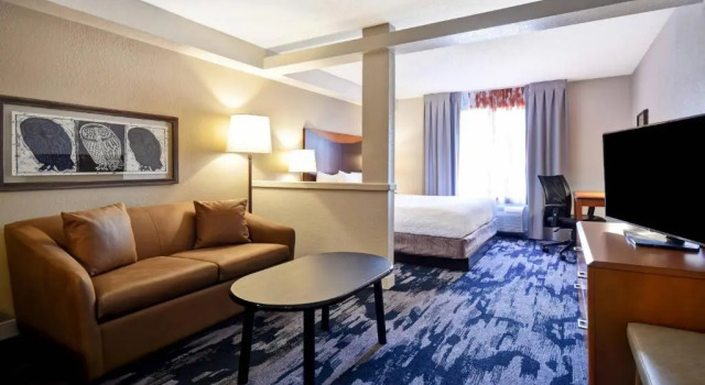 Двухместная студия Fairfield Inn & Suites by Marriott Atlanta Kennesaw