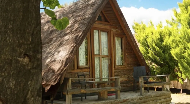 Двухместное бунгало Standard с балконом и с видом на горы Ida Natura Life Style Otel Kazdaglari