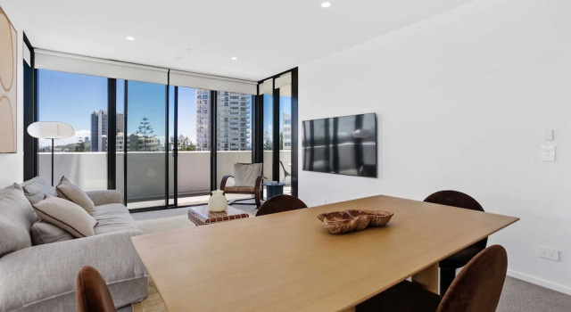 Апартаменты с 2 комнатами с балконом SANDBAR BURLEIGH HEADS with OCEAN VIEWS