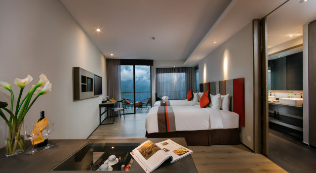 Pao's Sapa Leisure Hotel, Rezervovat Hotel Hotely v Lao Cai se snídaní, Snídaně