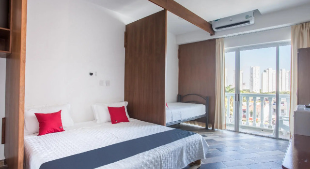Трёхместный номер Standard Capital O Cancun Ocean View