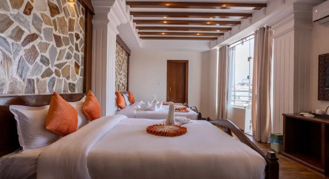 Четырёхместный номер Deluxe Airport Himalaya Boutique Hotel