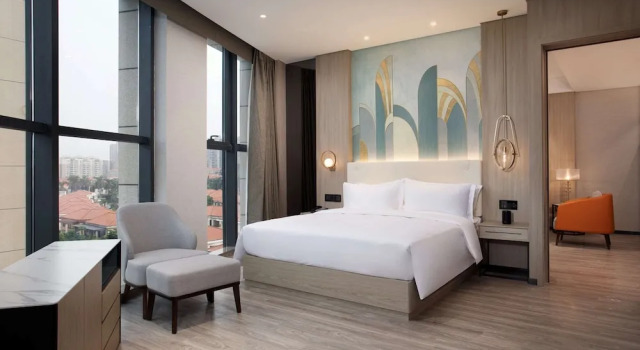 Двухместный люкс Deluxe Ramada Encore by Wyndham Dongguan East