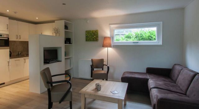 Great chalet with dishwasher, surrounded by forest, Rezervovat Chata Hotely v Salland s bazénem, Bazén