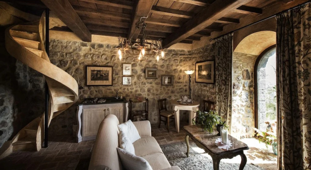 Luxus Doppel Zimmer Doppelhaus mit Landblick Podere Vitiano