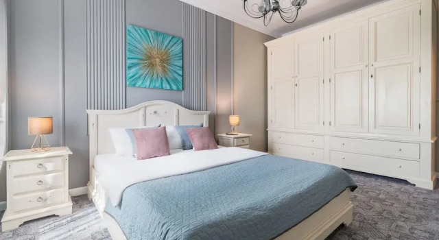 Апартаменты Deluxe с балконом и с видом на город Moonlight Central Apartments