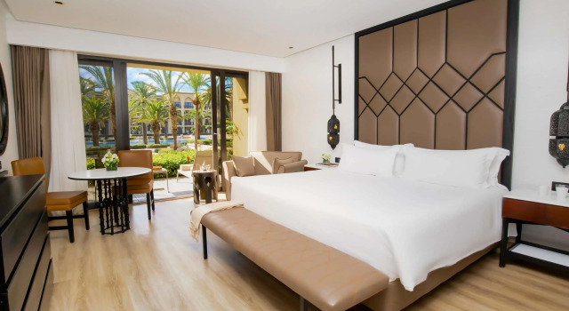 Номер семейный с видом на бассейн Mazagan Beach & Golf Resort