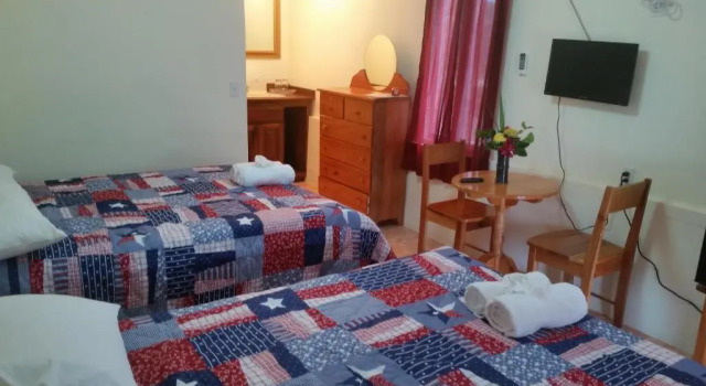 Deluxe dobbelt værelse med altan med havudsigt Sugar Patch Inn