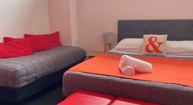 Двухместный семейный номер Standard YHA Nelson - Backpackers