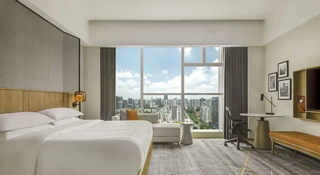 Двухместный номер Guest с видом на город Отель Sheraton Guangzhou