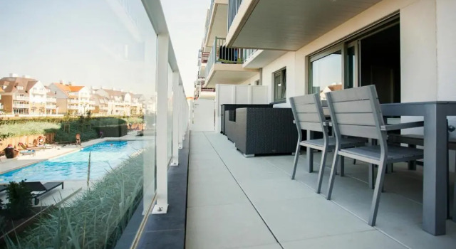 Апартаменты Duplex Villa Capricia appartement met zwembad Nieuwpoort Jachthaven