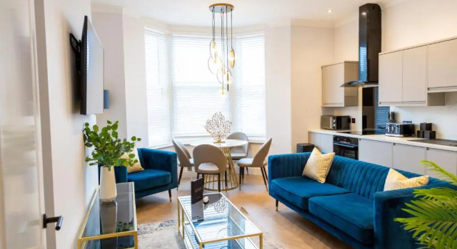 Апартаменты Deluxe с 2 комнатами The Salisbury - Luxury Apartments by Stay In Scarborough